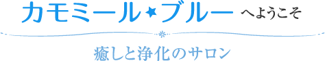 カモミール★ブルーへようこそ